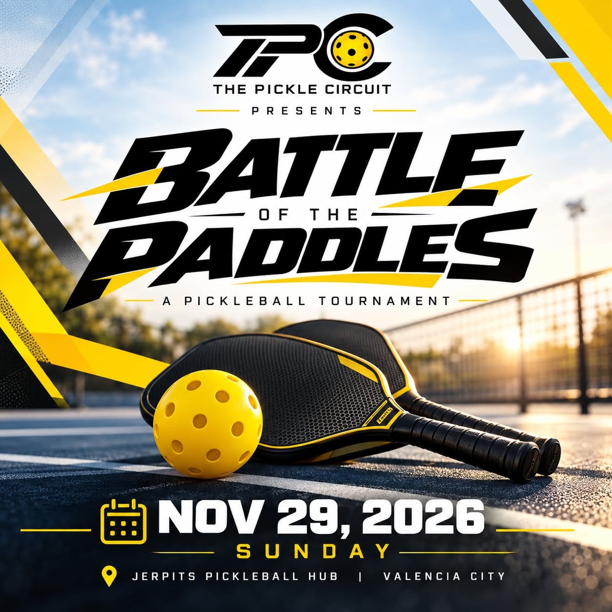 Battle of the Paddles — November 29, 2026